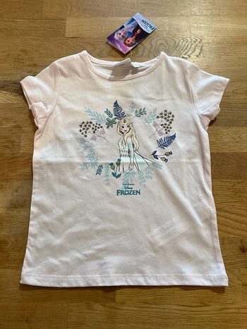 Tee shirt la reine des neiges disney