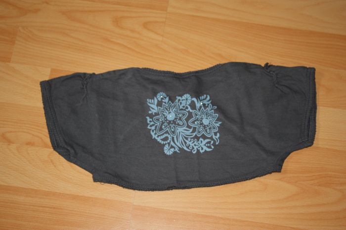 Gilet couvre épaule gris coton 5 ans - photo numéro 8