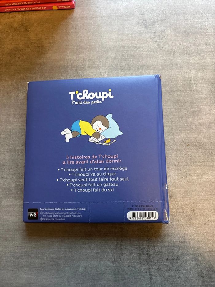 Livre les cinq histoires de T’choupi - photo numéro 6