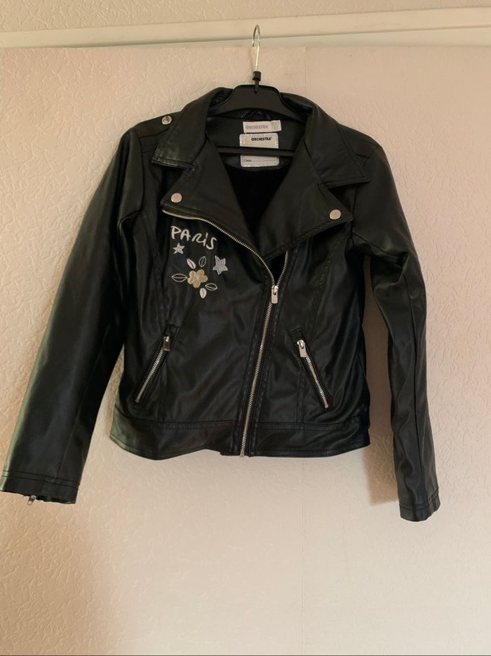 Blouson en simili cuir Orchestra