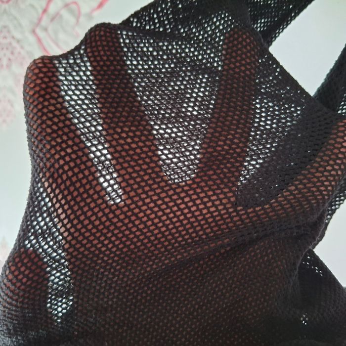 Collant résille noir - Taille S-M - Tezenis