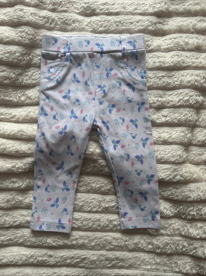 Lot 4 leggings 12 mois - photo numéro 2