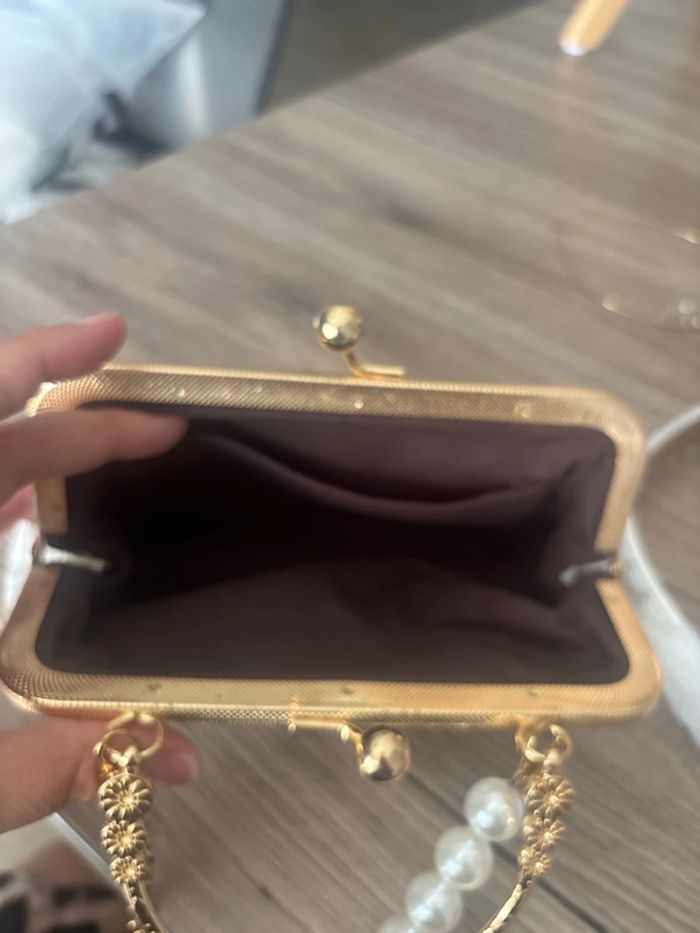 Sac blanc diademe châle ceinture mariage TU - photo numéro 14