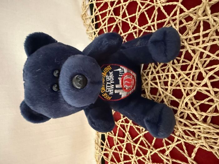 Vintage 2000 City Bears bleu marine New York - photo numéro 6