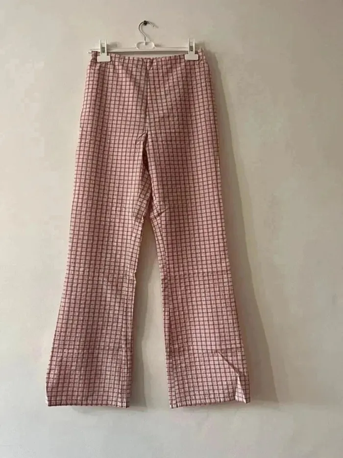 Pantalon Vichy - Taille 36 - photo numéro 2