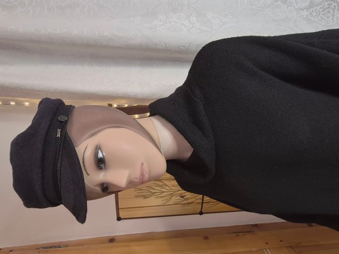 Robe longue maille noir "Esmara" taille L - photo numéro 5