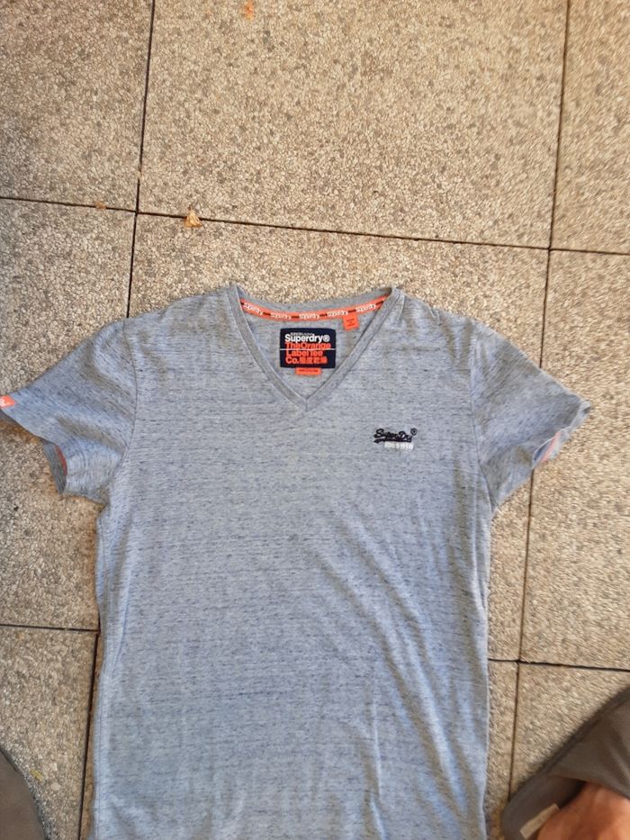 Tee shirt manche courte marque superdry taille m - photo numéro 6