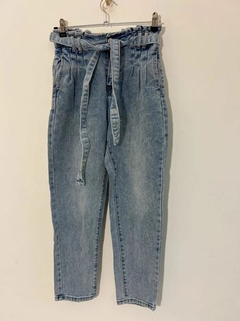 Jean taille haute ceinture