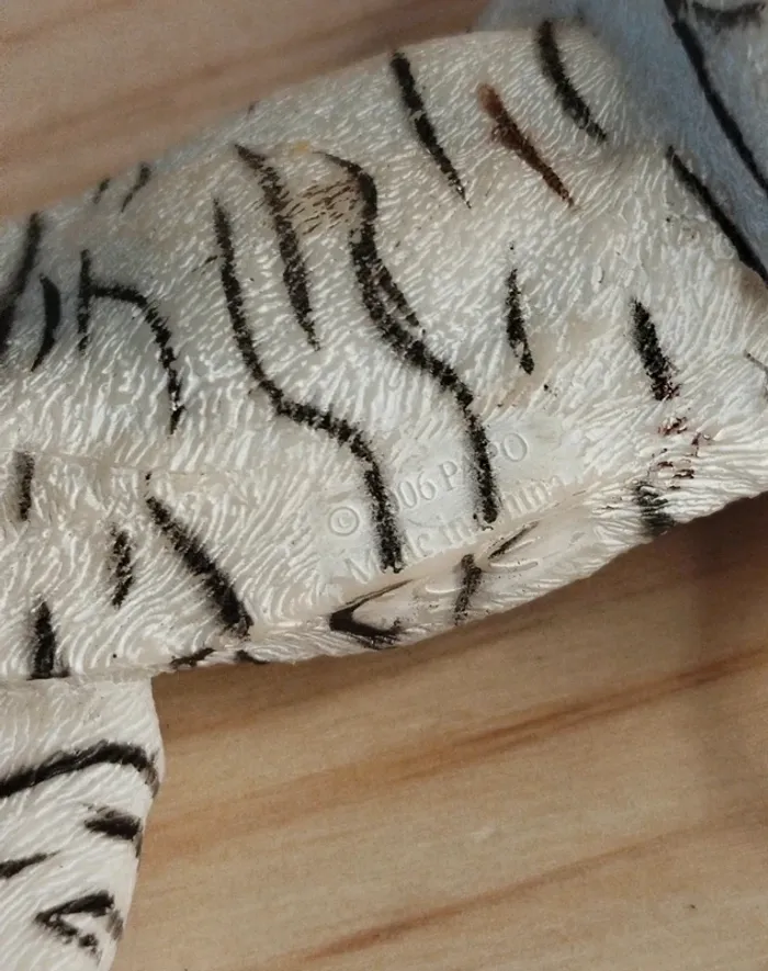 PAPO tigre blanc Figurine félin Animal de la savane - photo numéro 5