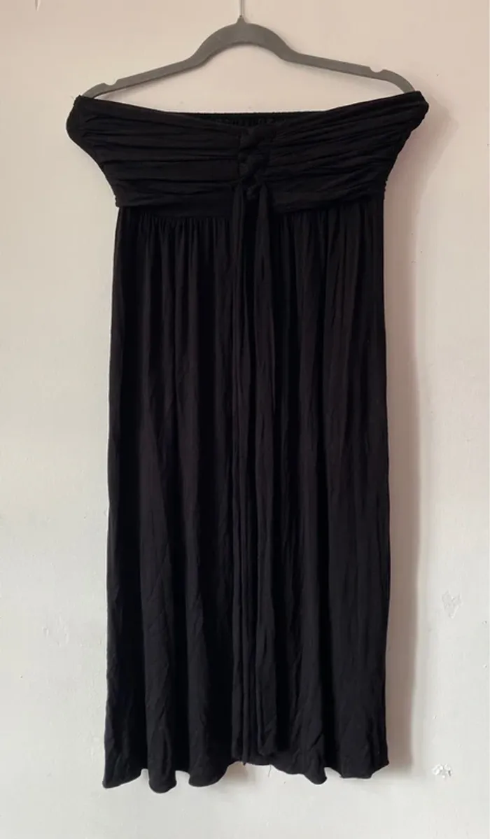 Robe sans bretelles