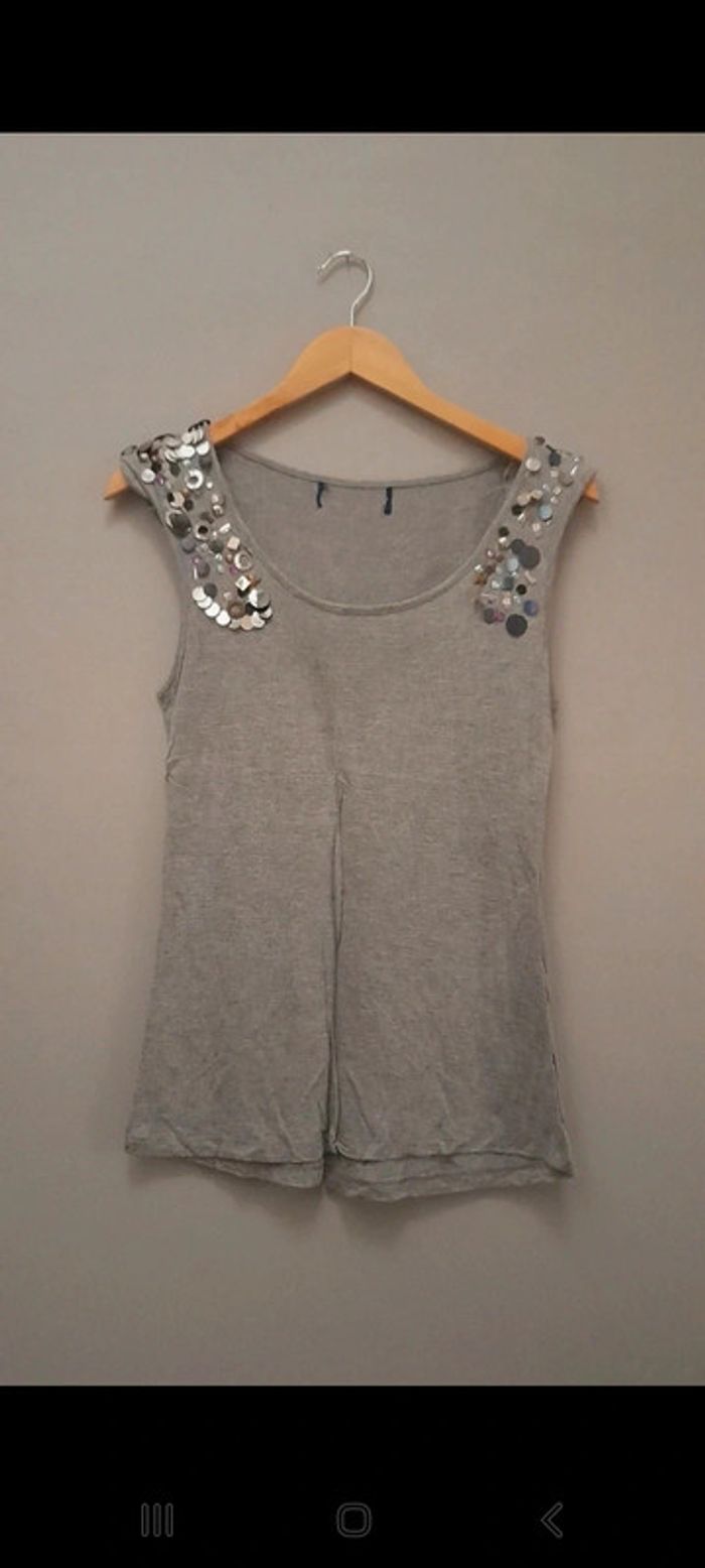 Debardeur avec sequins - photo numéro 2