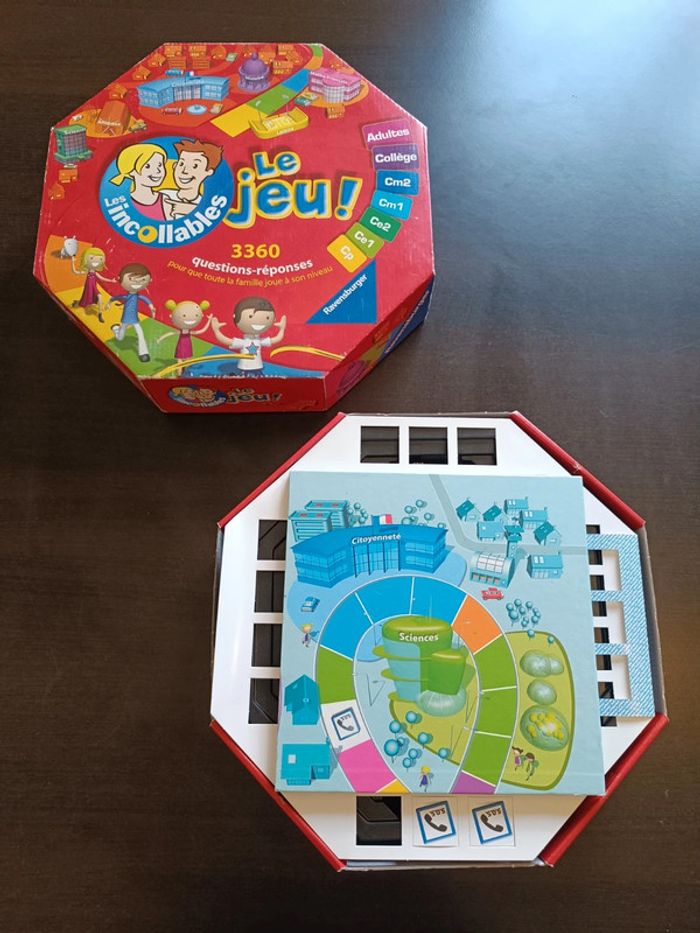 LE JEU - LES INCOLLABLES