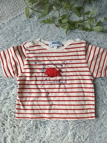 Tee shirt rayures 18m