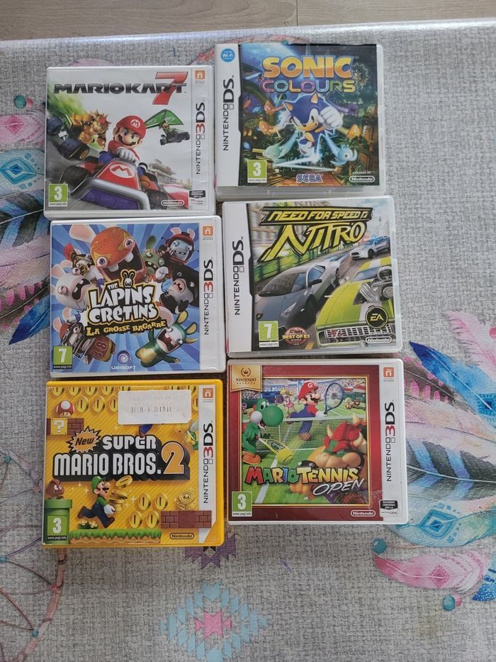 Lot de jeux ds - photo numéro 1