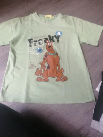 Tee shirt manche courte scooby doo 10A