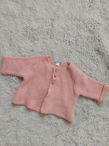 Gilet brassière  naissance taille un mois