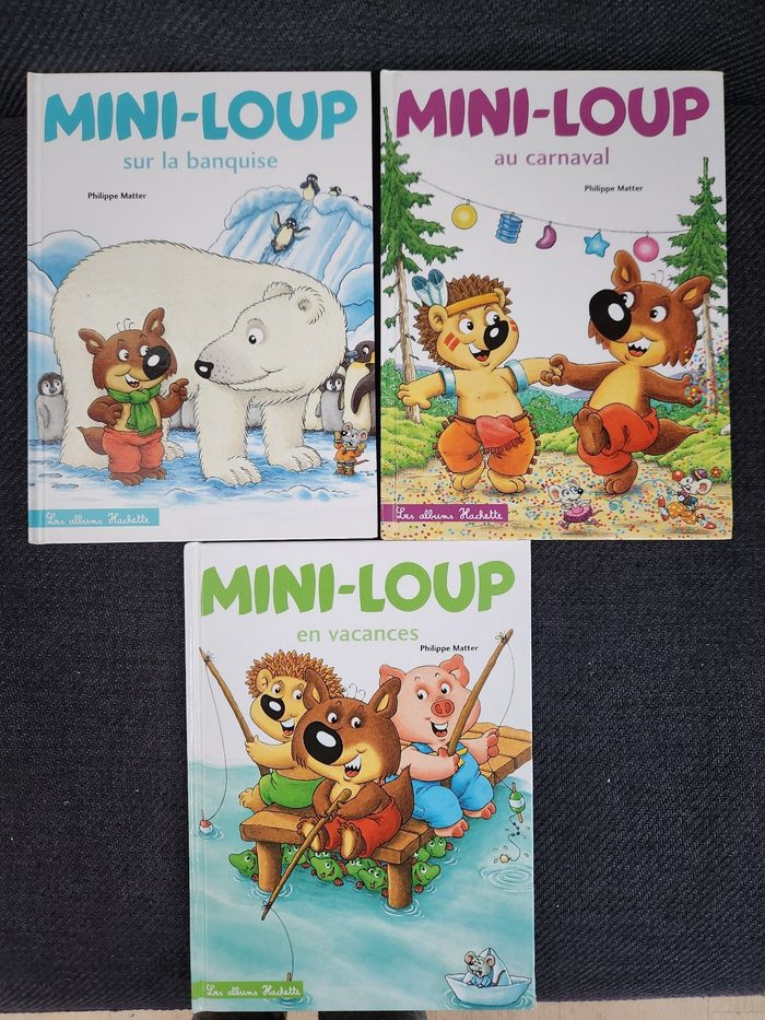Lot livres Mini-loup