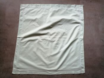 taie d'oreiller carrée vert clair