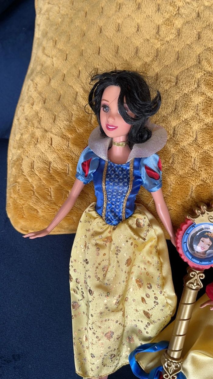 2 barbie blanche neige collector - photo numéro 3