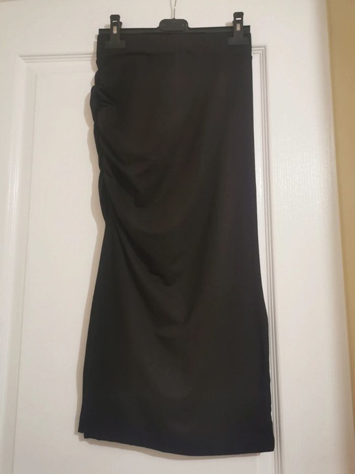 Jupe longue noire plissée neuve xxs petite