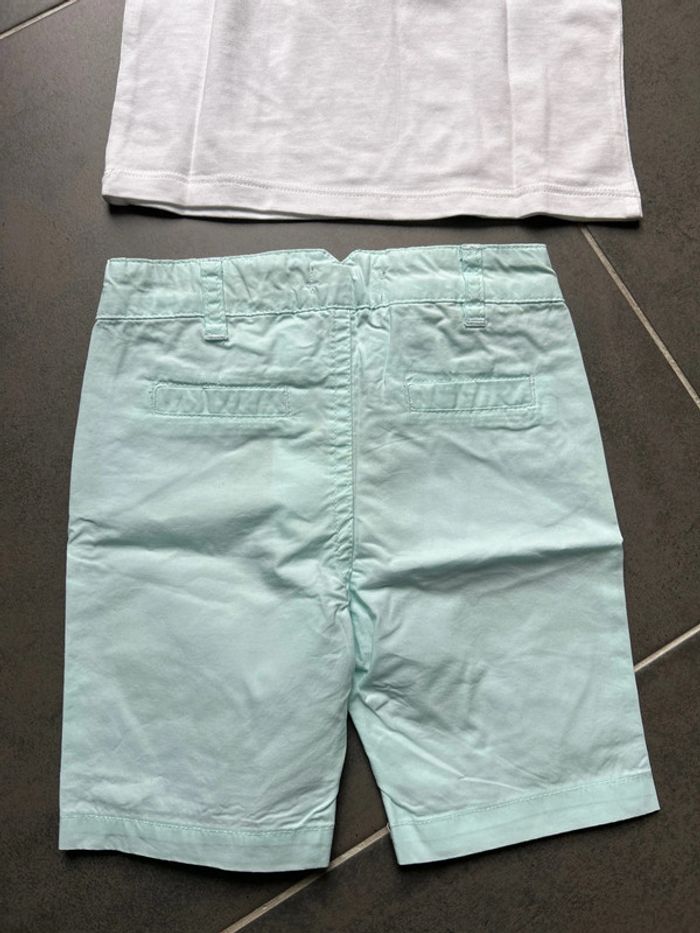 Ensemble 2 articles: t-shirt imitation polo et bermuda été Verbaudet bébé garçon - photo numéro 15