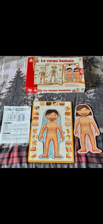 Puzzle le corps humain