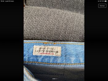 Short en jean Levi’s 501