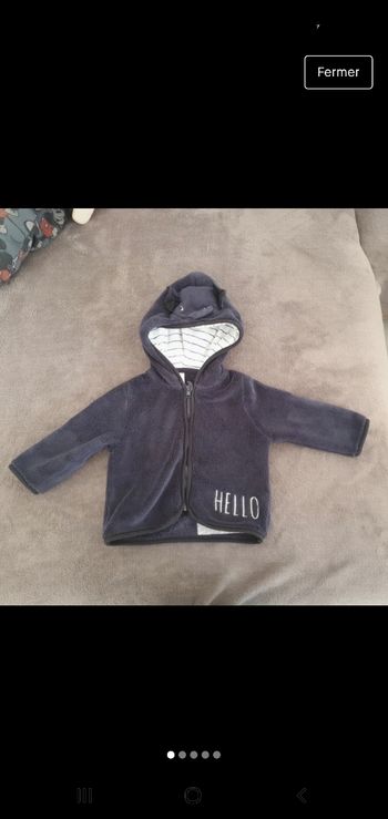 Gilet capuche