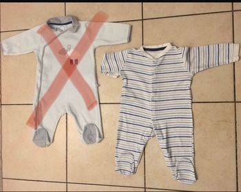 6 mois habits/vêtements bébé