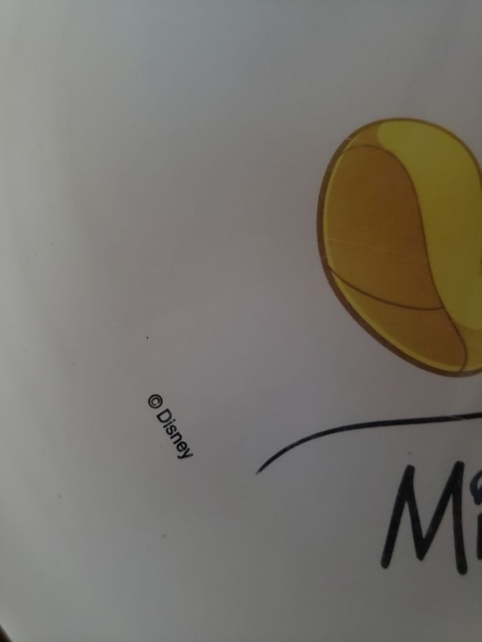 Petite assiette Disney Mickey Mouse - photo numéro 3