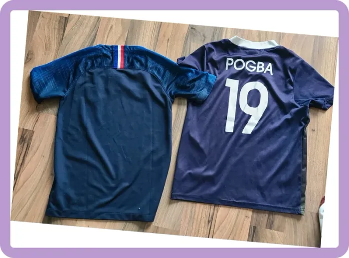 Lot de 2 maillots de Foot 8 ans - photo numéro 2
