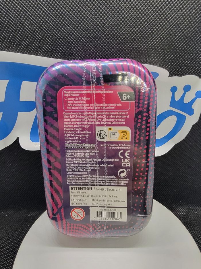 Mini Tins Mega Lucario Scellé - photo numéro 2