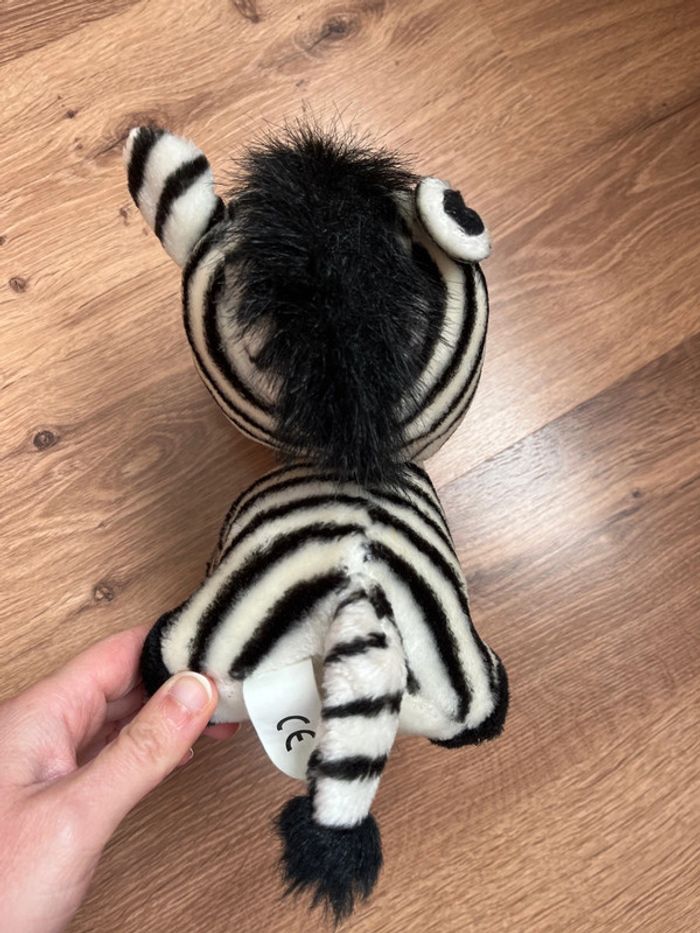 Peluche Big Headz Zèbre - photo numéro 8