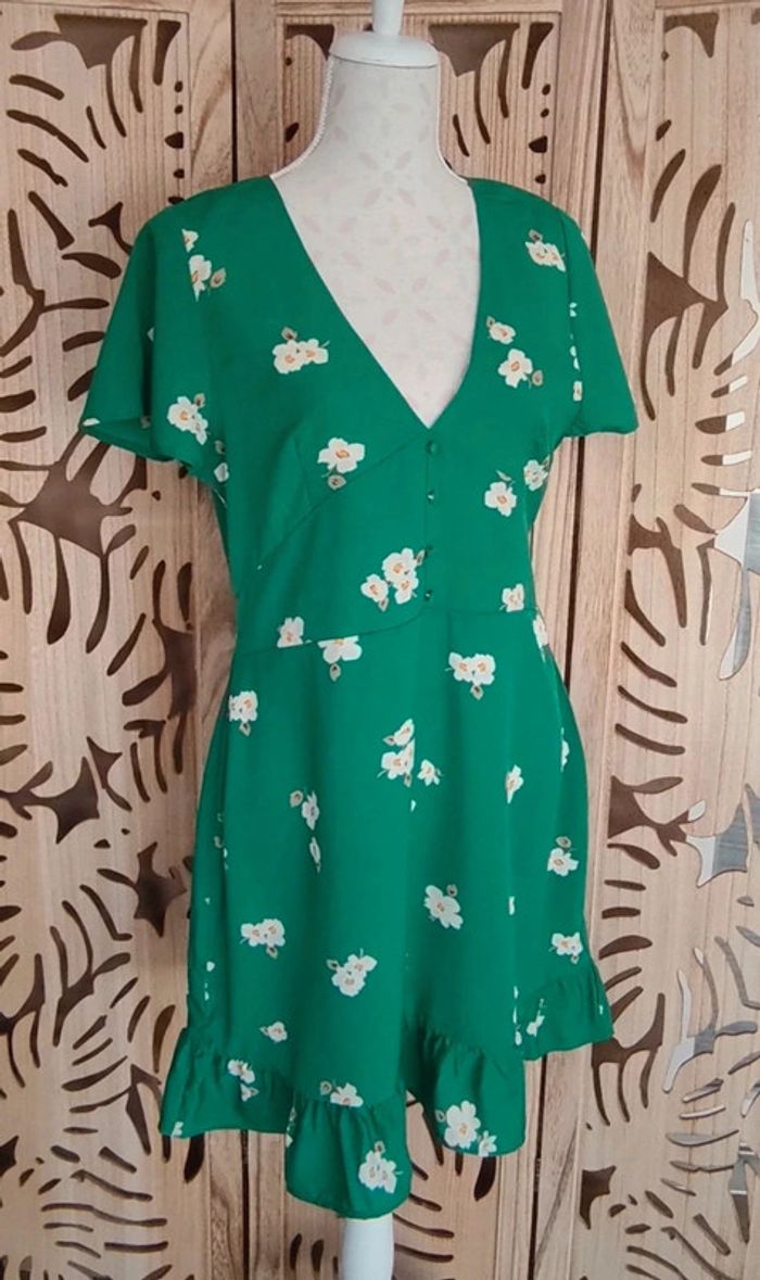 Robe fluide imprimée fleurs Taille L Women'secret - photo numéro 3