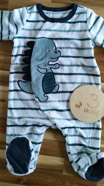 Pyjama dinosaure sergent major