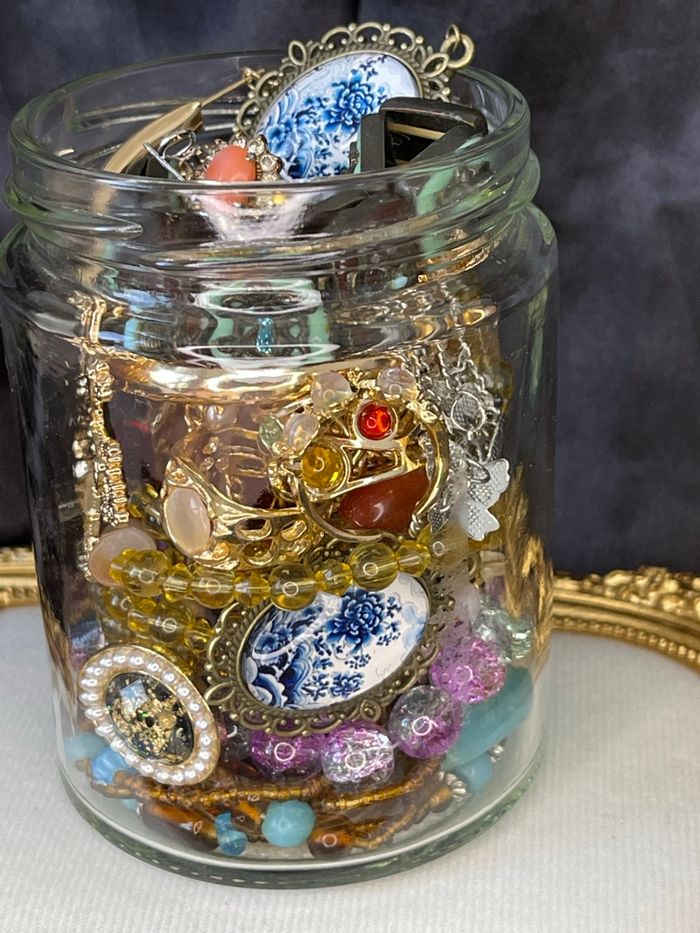 Boîte jarre lot pot à bijoux mystère - photo numéro 4