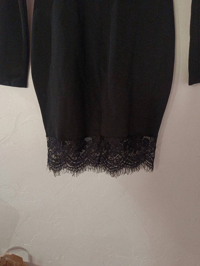 Robe noire élégante T36 en très bon état - photo numéro 3