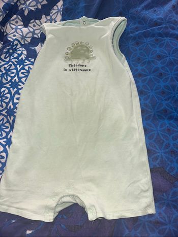 Lot combinaison short