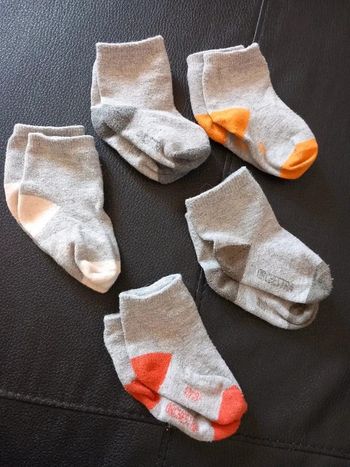 Lot chaussettes bébé 17/18