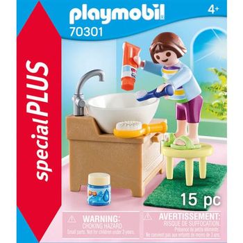 Playmobil 70301 Enfant avec lavabo