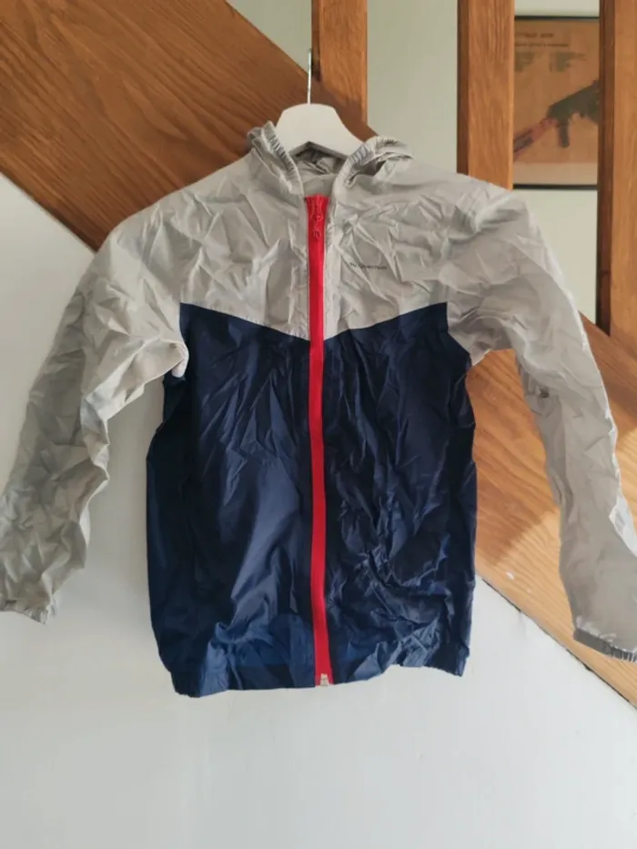 Veste de pluie quechua 8 ans