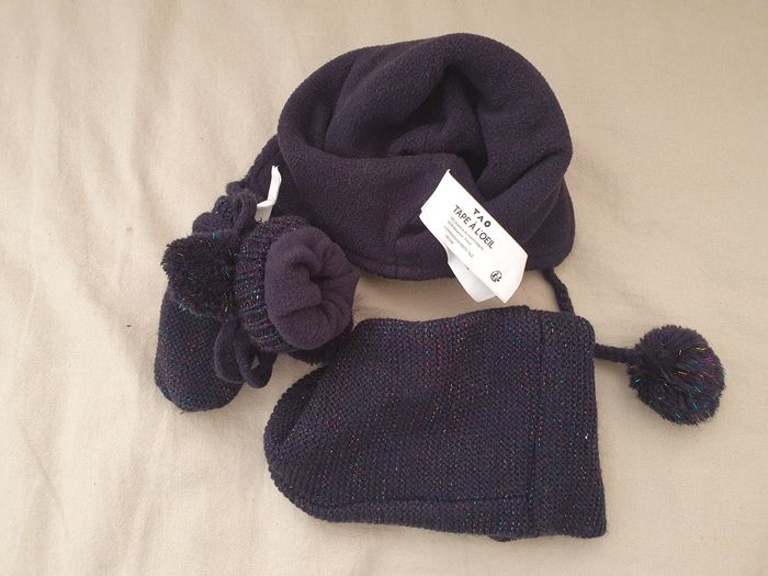 Lots bonnet -gants - snood - photo numéro 3
