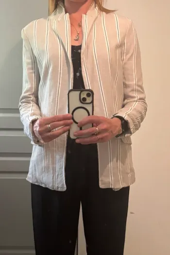 Veste H&M rayée  – Taille S (36)