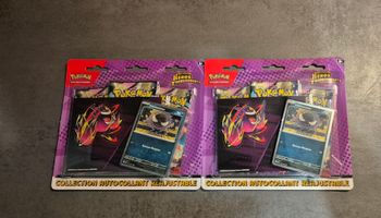 Lot 2 packs Pokémon Fantominus Héros Transcendants scellés