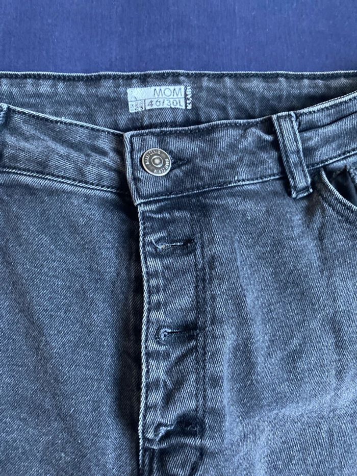 Jeans MOM noir - Kiabi - taille 46 - photo numéro 2