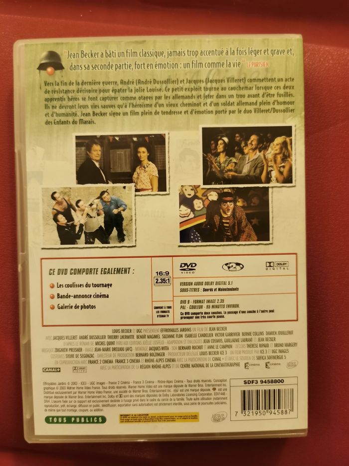 DVD Effroyables Jardins - photo numéro 2