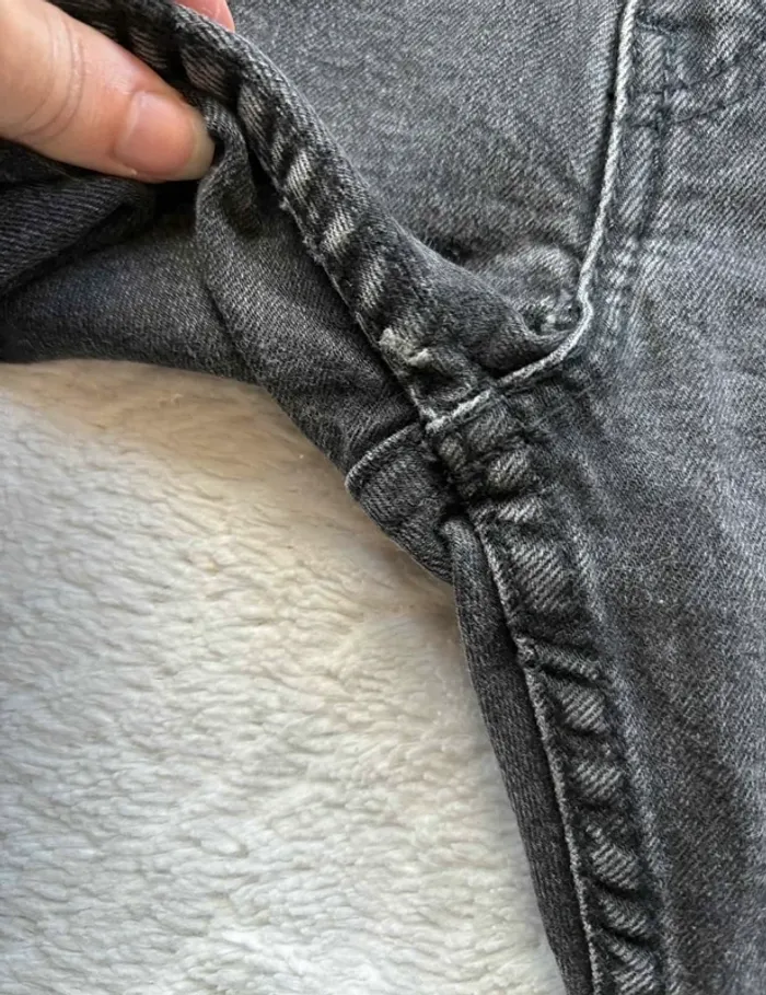 Jeans Levi’s homme 502 M/40 W30 L32 noir/anthracite slim taper, état impeccable - photo numéro 6