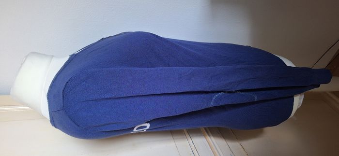 Pull sérigraphie Hollywood bleu taille M Camaïeu - photo numéro 4