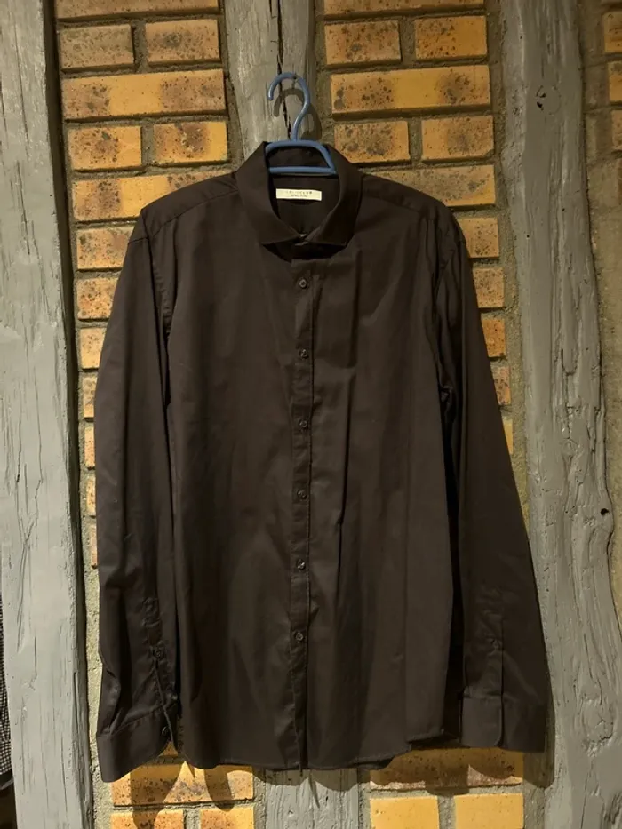 Chemise uni homme celio taille L