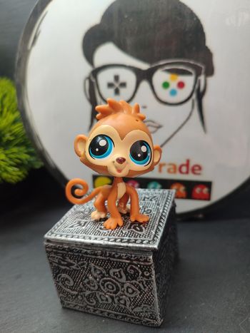 Lps01265 My Littlest Petshop Lps Pet Shop Singe Monkey Cheep Cheep Chipman 4072